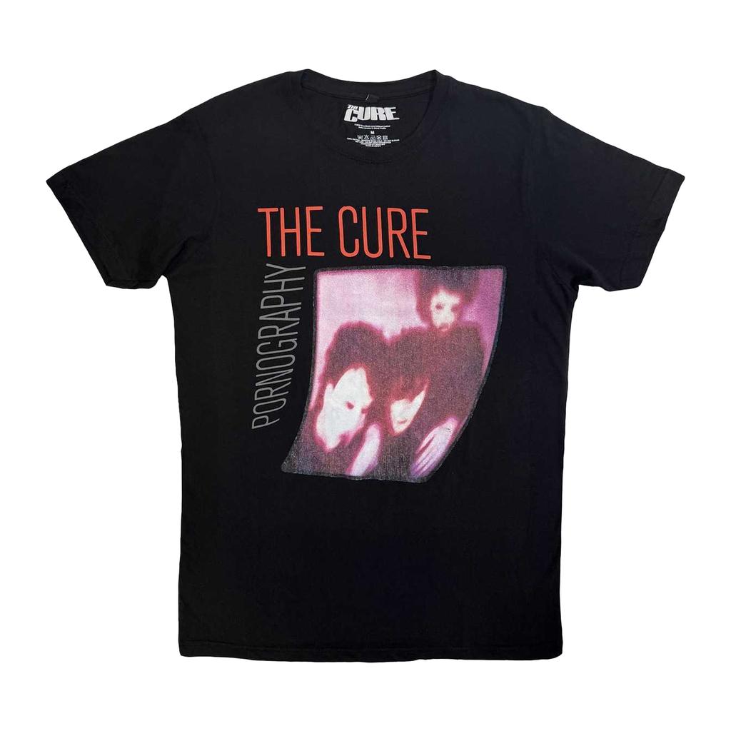 The Cure Unisex Adult Pornography Photo Warped T-Shirt