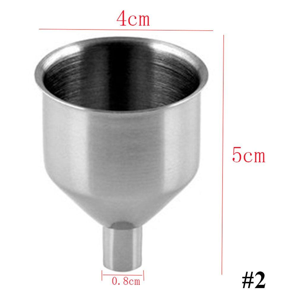 Canning Liquid Bar Kitchen Tool Filling Wine Small Mouth Stainless Steel Mini Funnel