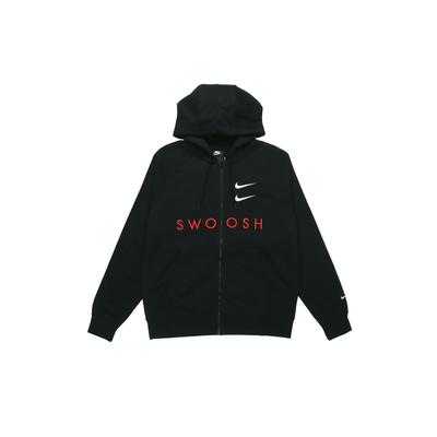 Куртка Swoosh с двумя крючками, мужская верхняя одежда, черная CT7363-010