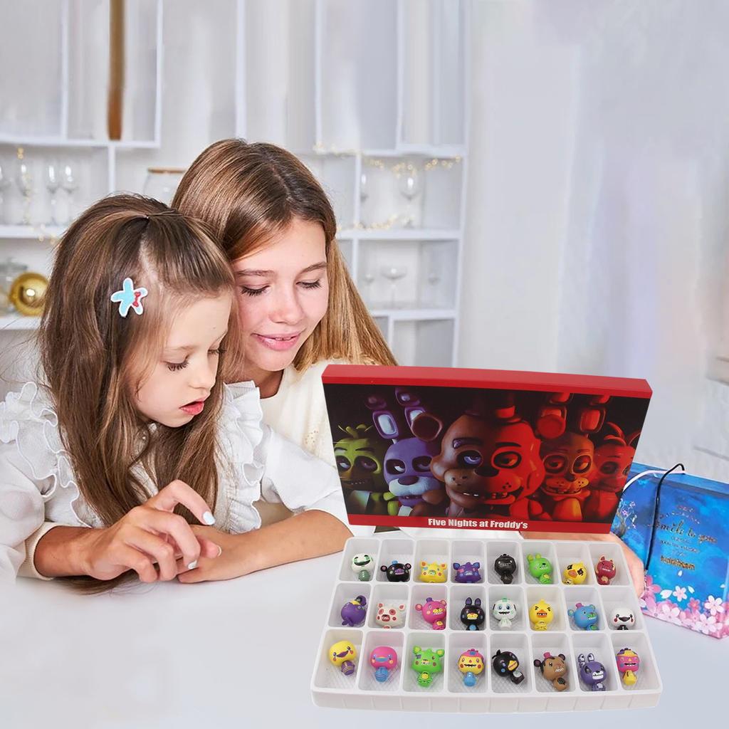 3D Action Figures Mystery Box, Mystery Box (24 Pack)