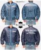 AVIREX Avirex Jacket Outerwear Reflective Stencil Flight Jacket 401 MA-1 Men's 783-3252045 Sage-XL