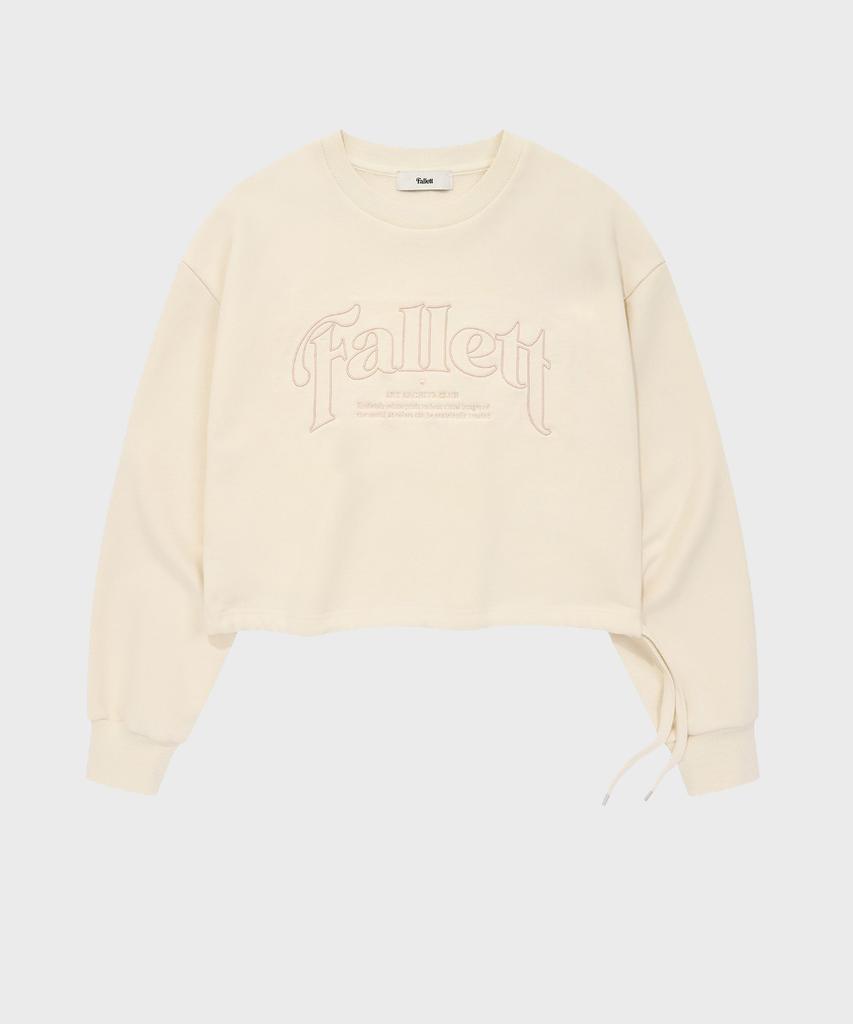 FALLETT Art Archive String Sweatshirt Ivory