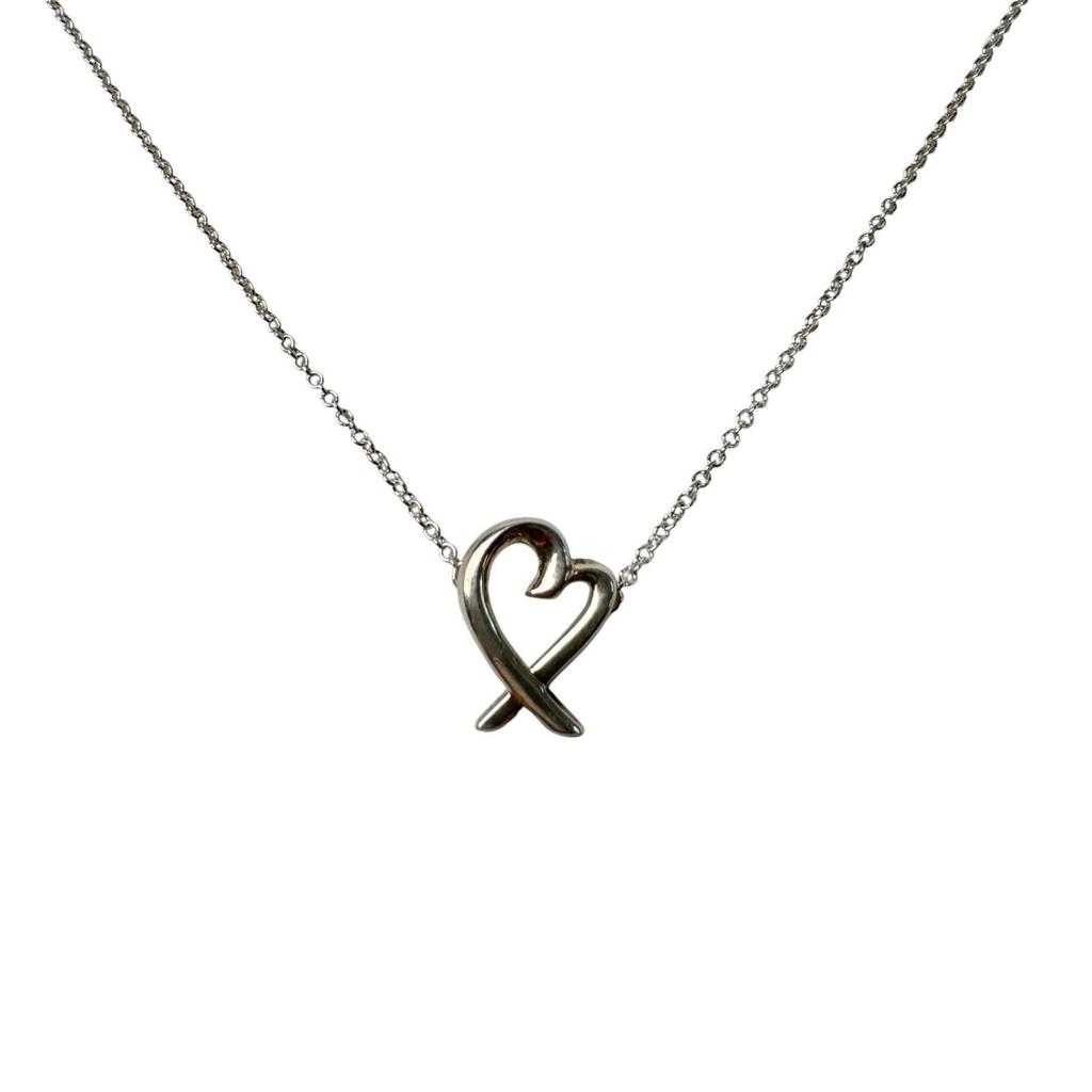 Б/у Ожерелье Tiffany Tiffany Loving Heart Серебро 925 Женское