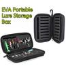 EVA Portable Lure Storage Box - For Spinnerbaits, VIB Lures, Fly Hooks & Treble Hooks, Scratch-Resistant Tackle Organizer Case