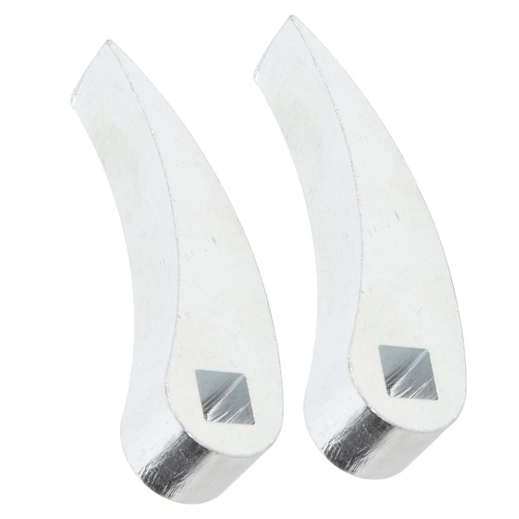 2 Pcs Pry Bar Wrench Adapter Head 3 8 Inch Drive CRV Steel Crowbar Adapter Head Tool for Lifting Prying Disassembly