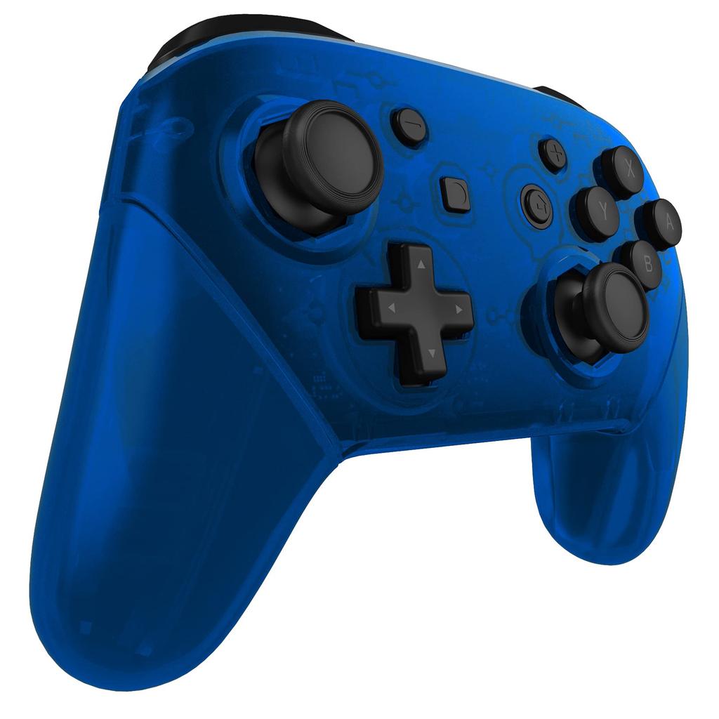 Корпус с восьмиугольным воротом eXtremeRate Stick Design Shell, совместимый с Pro Controller Прозрачный корпус Pro Controller, совместимый с Switch Pro Pro