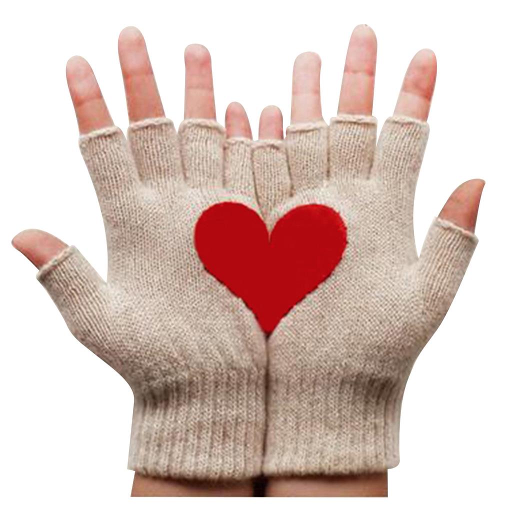 Женские шерстяные перчатки и зимние теплые перчатки для улицы с принтом собачьих костей