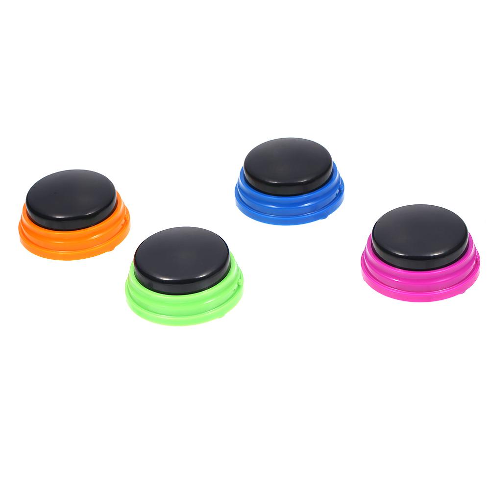 Recordable Talking Button Voice Recording Sound Button for Kids Interactive Toy Answering Buttons