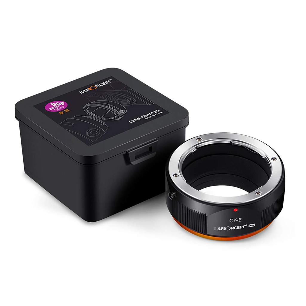 Адаптер для крепления объектива Concept P Series Contax для объектива Sony E mount K&F KF-CYE.P (Преобразование Яшики)