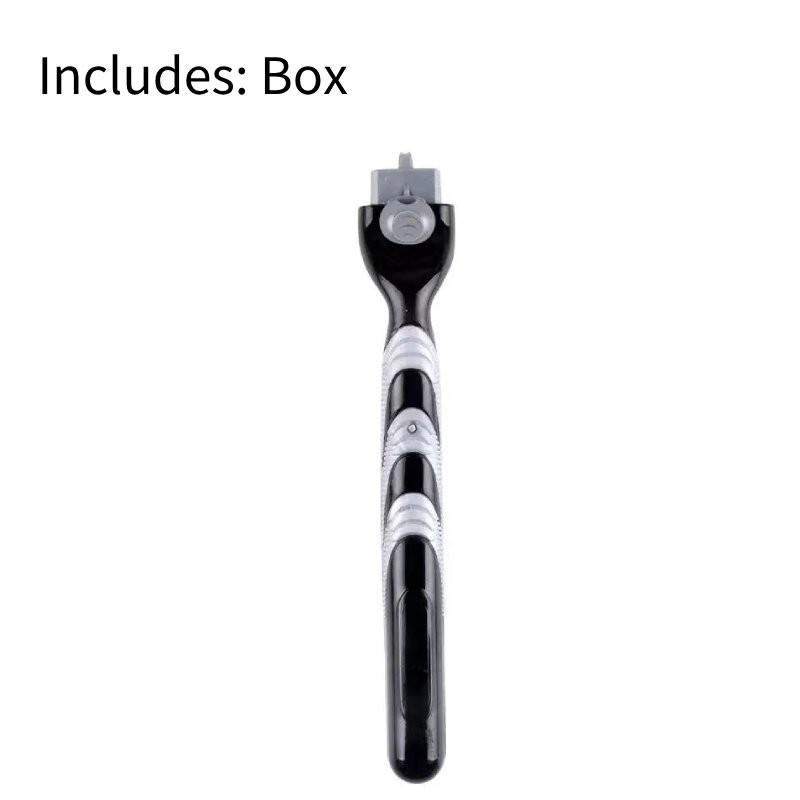 Премиальная немецкая бритва с тремя лезвиями для ручного бритья, обеспечивающая гладкое бритье для мужчин