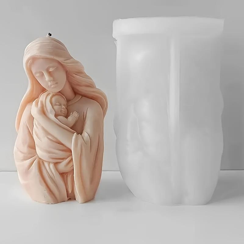3D Силиконовая форма - DIY Материалы для лепки для изготовления смолы и свечей