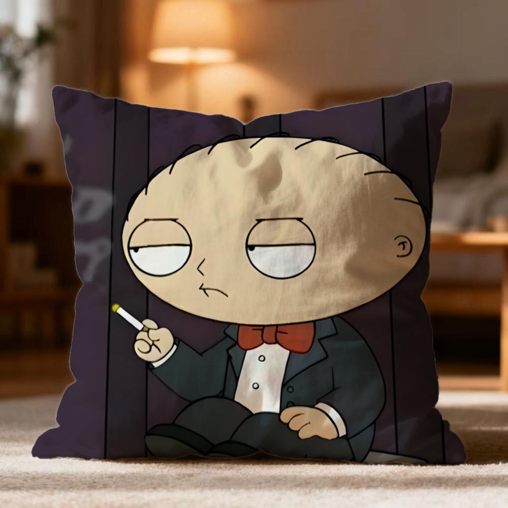Hot FFamily Guyew Cushion Cover Soft Washable Pillow Case Multi-Scene for Couch Bed Travel Office Use