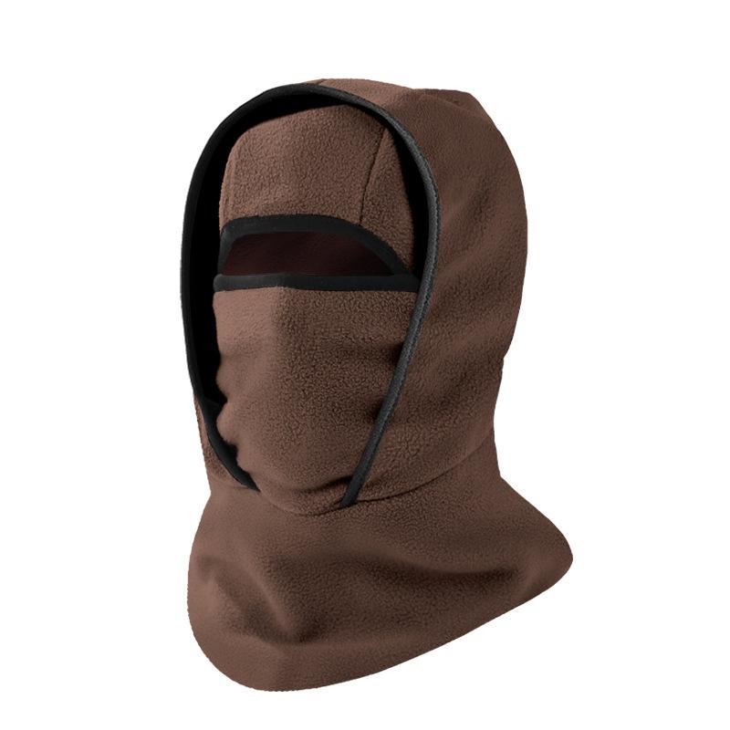 Windproof, Cold-Proof Winter Balaclava Hat with Detachable Face Mask and Thick Fleece Thermal Ski Cap