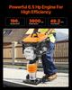 6.5 HP 196 cc Four-Spring Jumping Jack Vibratory Rammer Tamper Compactor