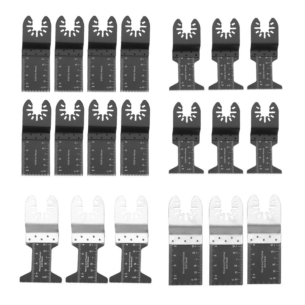 20pcs Oscillating Multi Tool Carbon Steel Saw Blades Cutter Universal