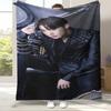 Чон Хосок J Hope Kpop B-BTS Фланелевое одеяло, Ультрамягкий теплый плюшевый плед для дома, спальни, кровати, дивана, офиса, кемпинга, подарок