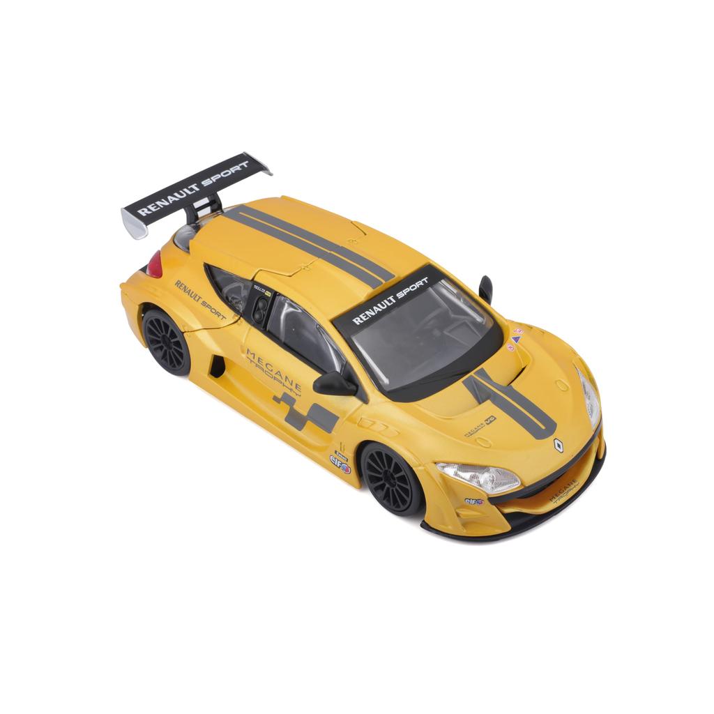 Diecast Car Renault Megane Trophy Yellow 1/24 Scale (parallel Import)