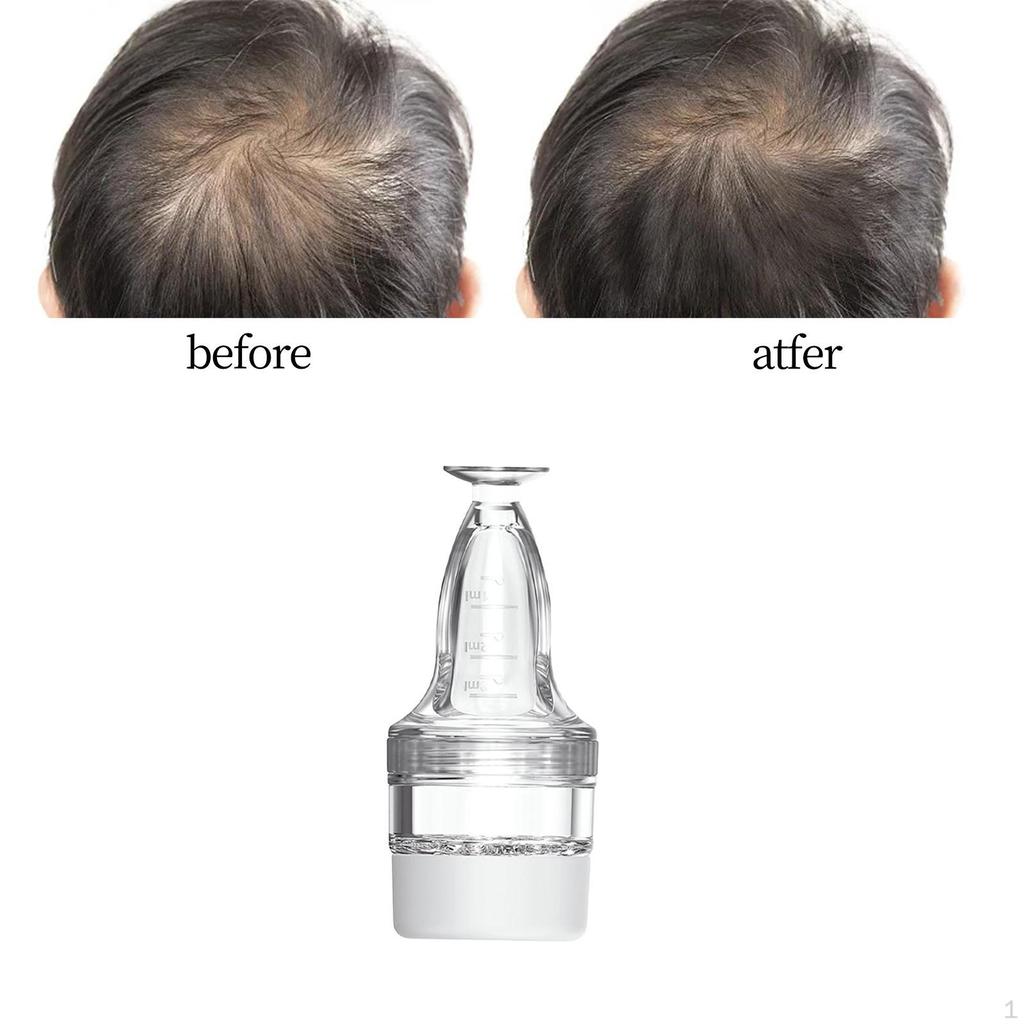 Расческа для кожи головы, жидкая расческа для волос, массажная щетка 3 мл с вращающимся шариком, мягко надавливающая сыворотка для головы