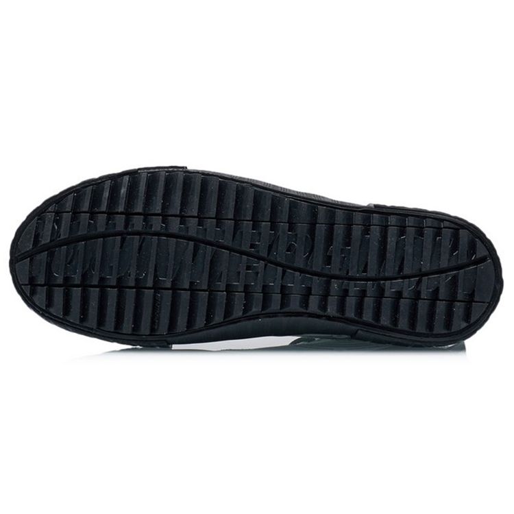 Li Ning Disney Collaboration Series High-Top Skate Shoes Women Skate Shoes Phantom-Black AGCR180-5