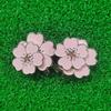 Flower Shaped Golf Ball Mark Magnetic Golf Hat Marker Sports Cap Golf Cap Clip  Women Girls