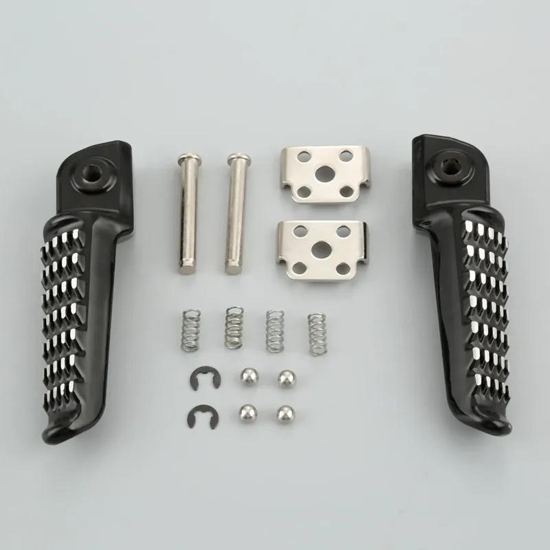 1Pair Motorcycle Rear Footrests Aluminum Foot Pegs for Kawasaki Ninja 250R EX250 2008-2013 Z750/Z750S 2004-2011 Z1000 Ninja ZX6R