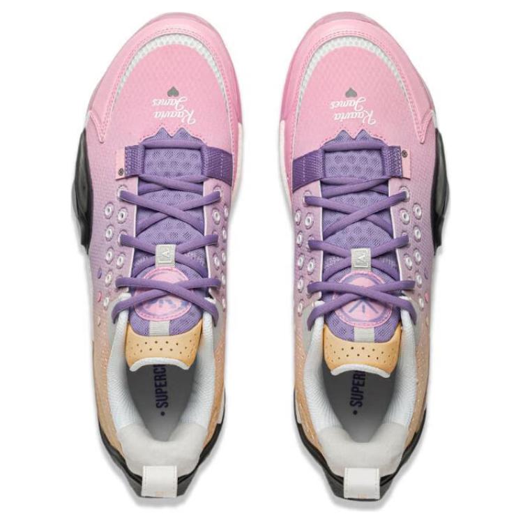 Баскетбольные кроссовки Li Ning All City 13 Мужские Низкие Фиолетовые ABAV001-4