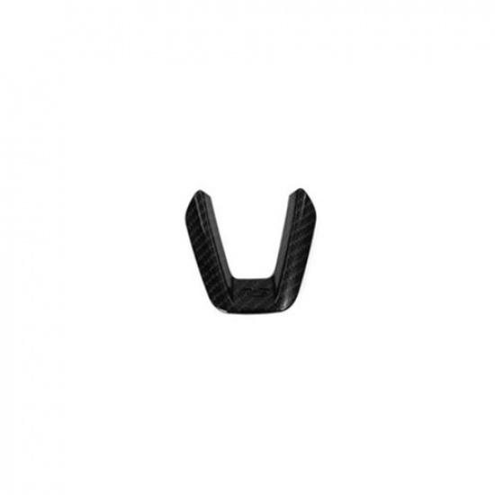 Carbon Fiber Car Steering Wheel Decor Cover Trim For Mazda 6 Atenza 2018-2022