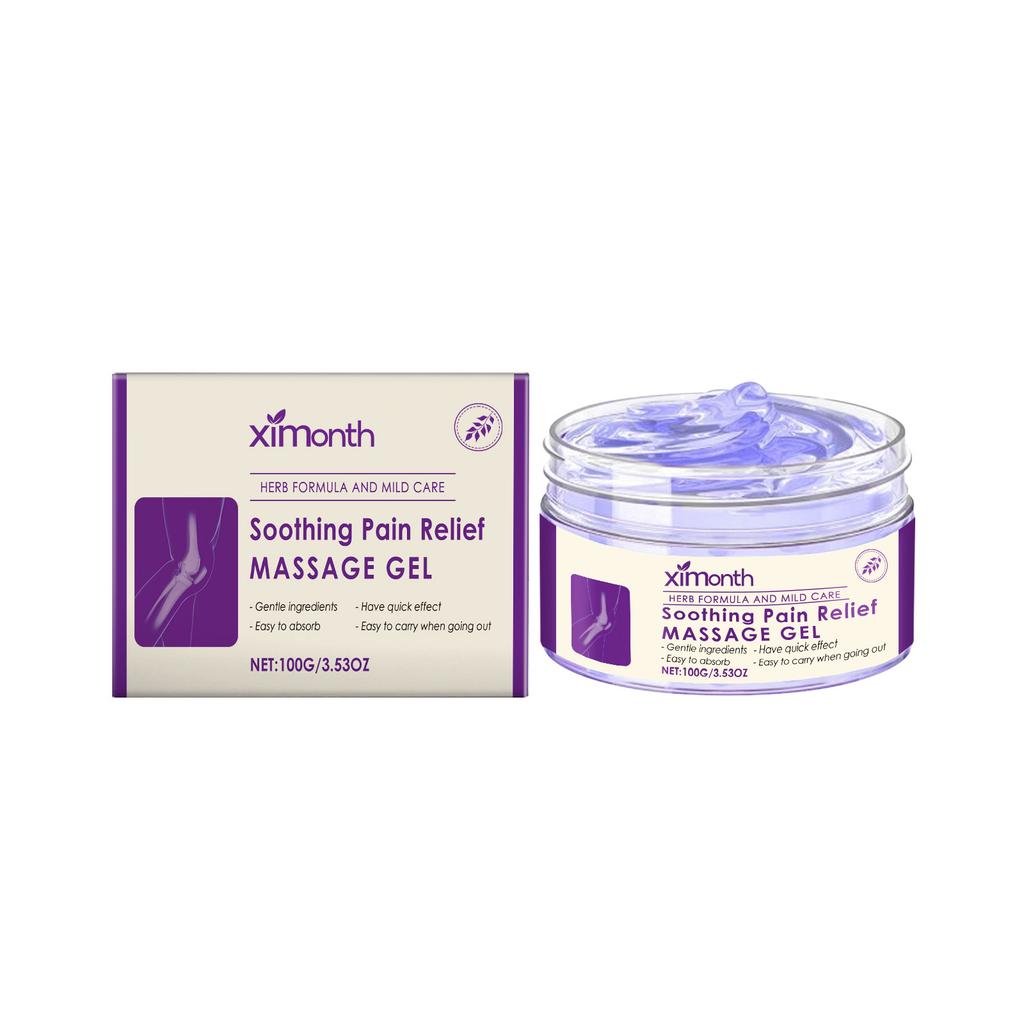 Ximonth Body Massage Gel Daily Care for Joints Knees Elbows Shoulders Comfort External Use Gel