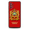 Марокканский флаг Maroc Марокко Чехол для телефона для Samsung A15 A13 A35 A55 A51 A71 A41 A31 A21S A03S A05 A23 A25 A33 A53 A73 5G Чехол