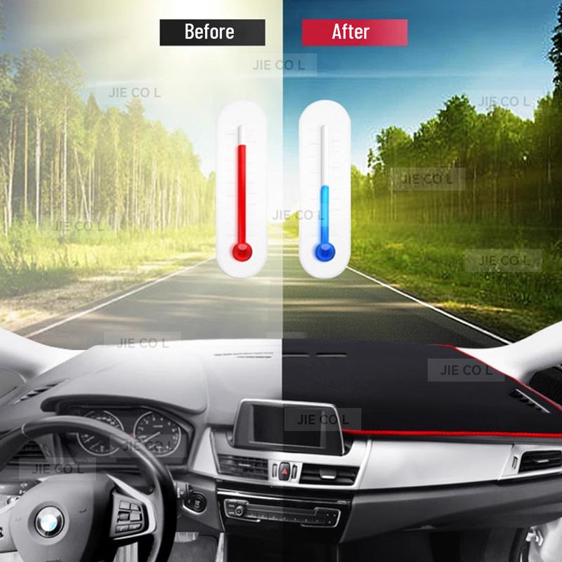 For HONDA ACCORD 2013-2017 Car Dashmat Anti-UV Dashboard Cover Dash Mat Sunshade Cushion Carpet Protective Accessories