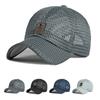 Spring Summer Sunscreen Mesh Cap Men's Outdoor Golf Fishing Hats Breathable Baseball Cap Sports Cap Snapback Hat for Men