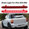 Красный светодиодный верхний стоп-сигнал Третий задний стоп-сигнал Подходит для Mini Cooper R56 R60 2751575/63212751575 Автомобиль