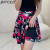 Женская модная повседневная летняя весенняя юбка
