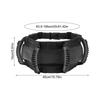 Motorcycle Passenger Handles Adjustable Safety Strap Motorbike Waist Belt Back Seat Handle For Riders Kids Adults ATV Snowmobile