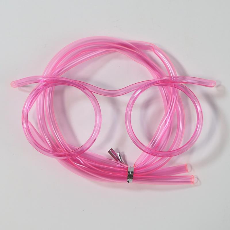 Новинка, мягкое пластиковое соломенное стекло, многоразовые соломенные очки «сделай сам», принадлежности для бара, детская посуда для напитков на день рождения, вечеринку, мероприятие