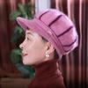 Winter Mother's Hat with Velvet To Keep Warm Old Lady's Woolen Hat Thickened Autumn and Winter Grandma's Versatile Knitted Hat for Middle-aged