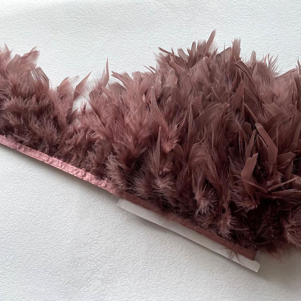 Marabou Feathers Trim 10yards 10-15cm Fringe Ribbon for Wedding Party Clothing Dress Decoration Accessories Sewing Plumes