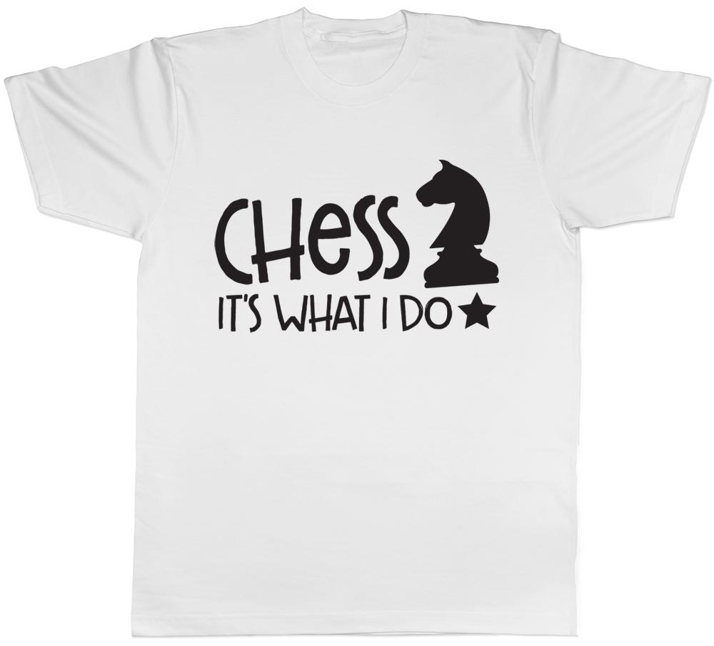 Chess Its what I do Unisexs Unisexs Ladies TShirt