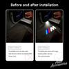 LED Car Door Welcome Lamp For BMW M Performance E46 E90 E60 F20 X1 F10 F30 Atmosphere Light Ghost Shadow Projector Light Sticker NI2