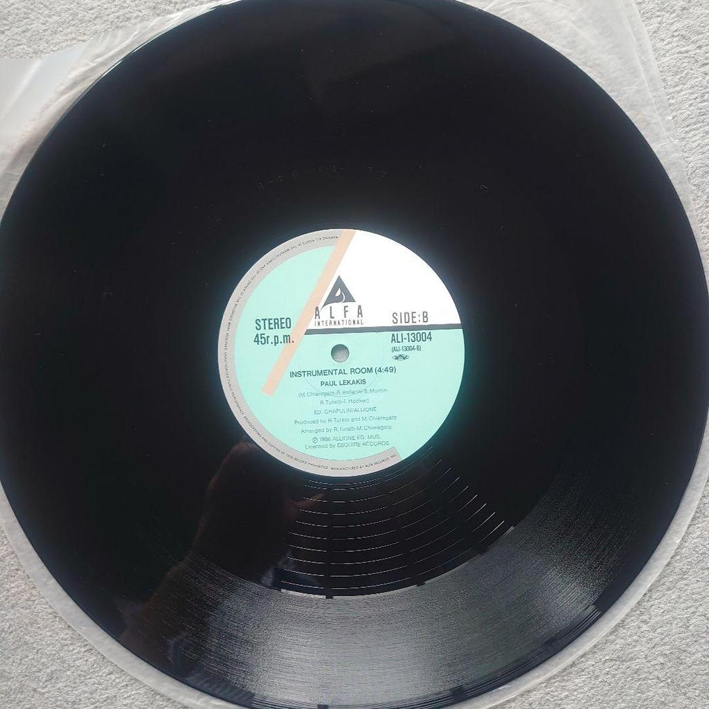 [USED] Paul Lekakis Eurobeat 12 inch single