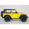 KiNSMART - Jeep Wrangler Rubicon Off-Road 4x4 5-Inch 1:34 Scale Diecast Model Replica Toy Car (Yellow Hardtop)