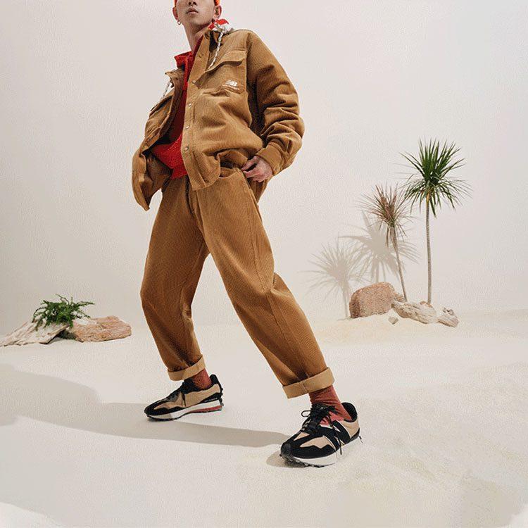 New Balance New Balance Коллекция CNY Повседневные брюки Мужские Коричневые Умеренно зауженные брюки AMP21354-INC