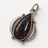 925 Sterling Silver Pendant 30.55 Ct Sparking Fire Black Opal Beautiful Pendant