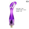 28 Types Pink Purple Dildos A2 / F2 Sex Machine Attachments
