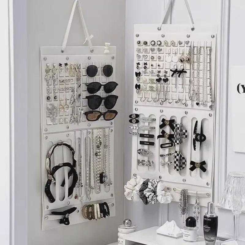 Подставка для ювелирных изделий и аксессуаров для волос с подвесным хранилищем