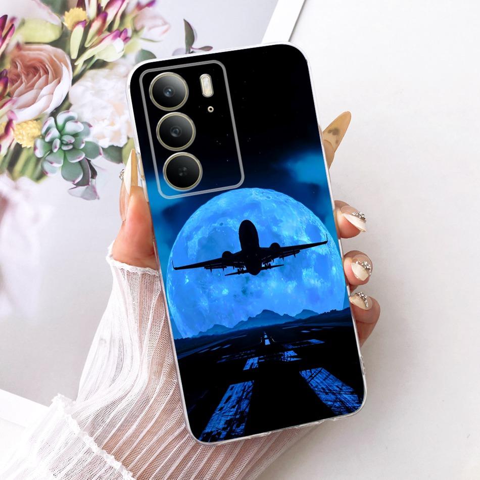 Для Realme C75 C75x Чехол для телефона с рисунком Крутой Дракон Тигр Для Realme C75 4G C 75 75X Мягкие Силиконовые TPU Чехлы