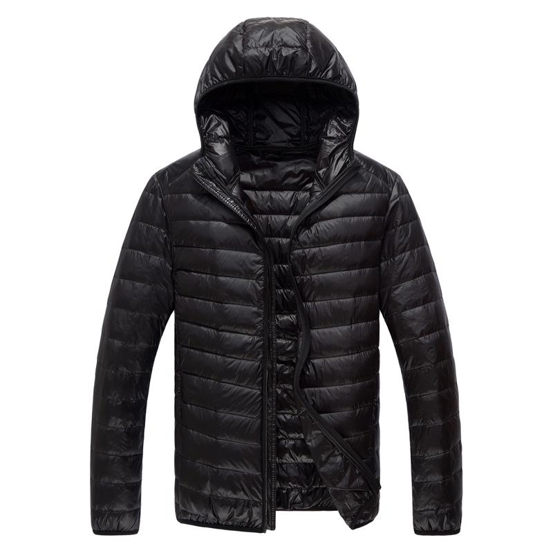 Men Autumn Winter Ultra Light Down Jacket Waterproof Casual Outdoor Portable Lightweight Male Padded Coats