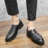 Модные мужские кожаные туфли с острым носком Модные мужские кожаные туфли в стиле минимализма для свадьбы, вечеринки, офиса, отдыха на природе, деловые мужские туфли из кожи