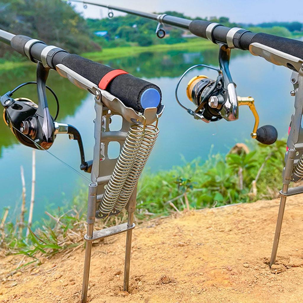 Stainless Steel Automatic Bracket Fishing Sea Rod Lifting Bracket Spring Bracket Sea Rod Bracket Ground Plug Turret