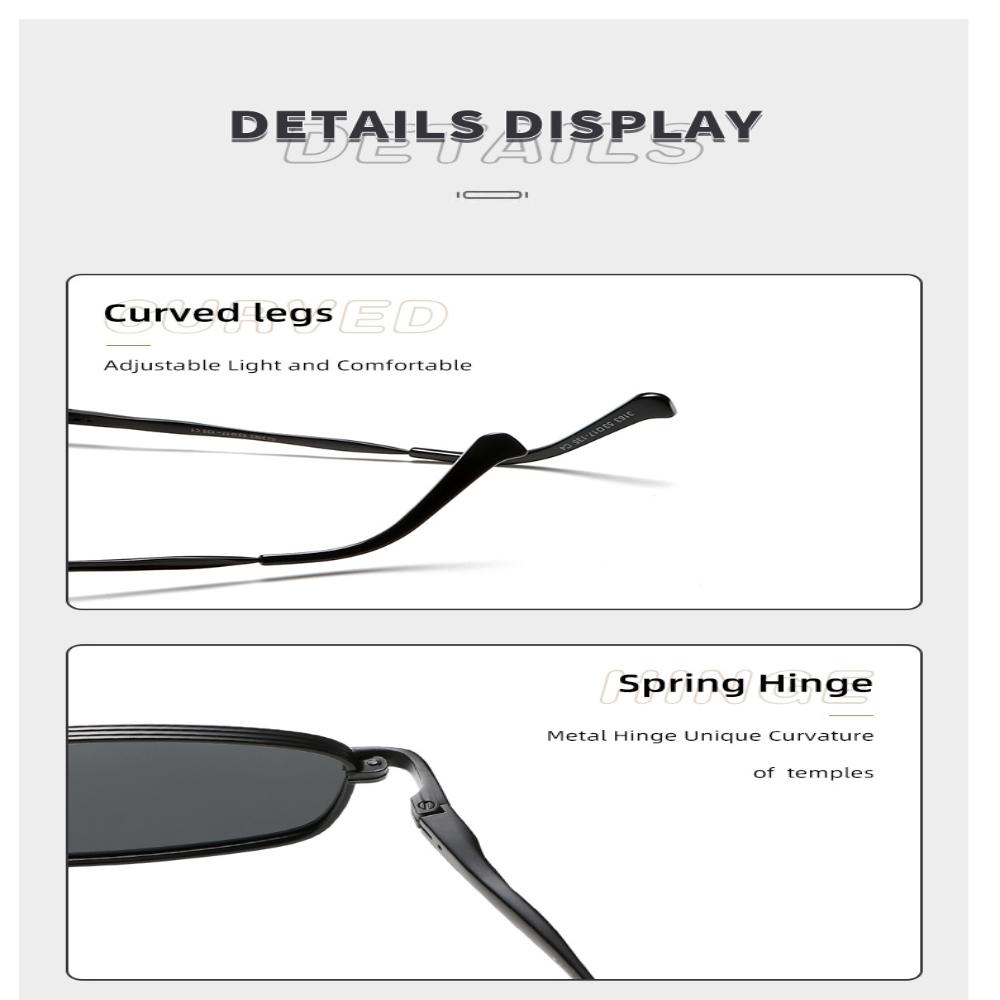 Punk Sunglasses Metal Women Sunglasses Metal Frame Sunglasses Stylish For Beach Travel Party